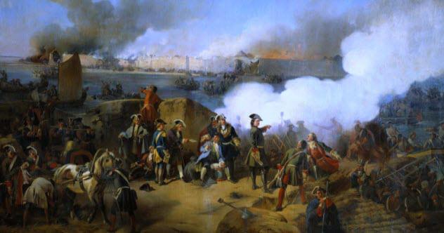 1709 gada ziema stipri... Autors: Testu vecis Reizes, kad daba izbeidza cilvēku konfliktus