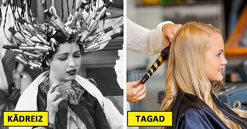 Matu ieveidoscaronana Autors: matilde Interesanti: Kā 14 skaistumkopšanas lietas izskatījās pirms 100 gadiem
