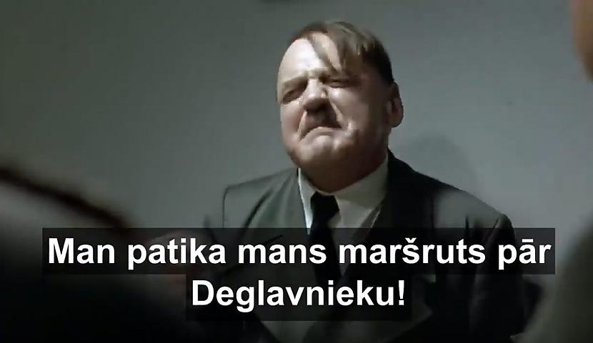 nbspTai pascaronā laikā... Autors: matilde Hitlers uzzina, ka slēgts ne tikai Brasas, bet arī viņam mīļais Deglava tilts