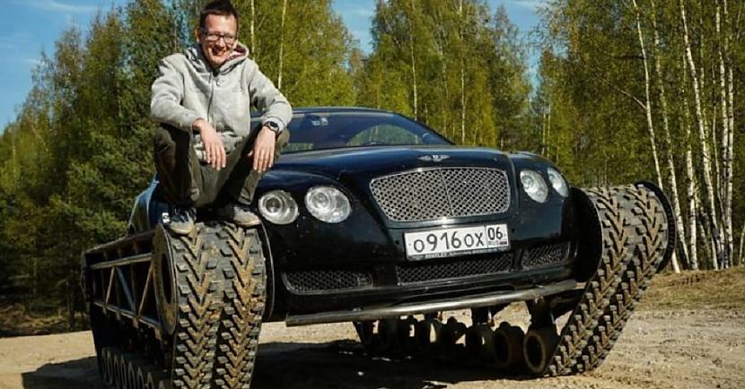 Autors: Lestets Tas izskatās neiespējami - Bentley "ultratanks"