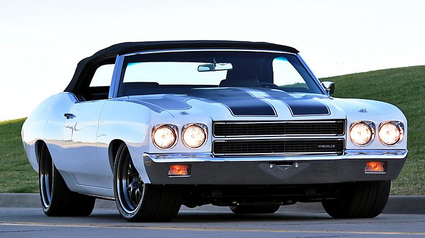 1970 Chevrolet Chevelle SS kabrioleta tapšana.