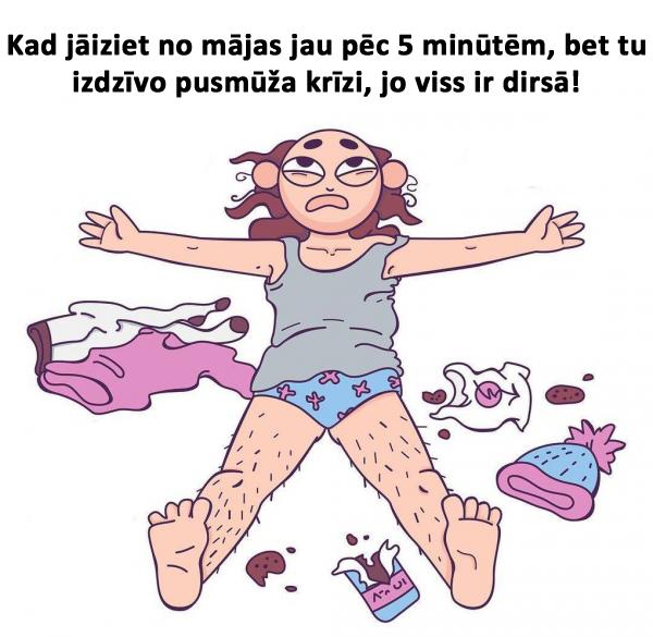 Autors: matilde Patiesi komiksi, kuros atspoguļota «sāpīgā» meiteņu dzīve. Nabadzītes!