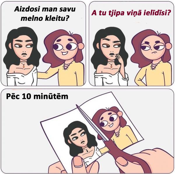 Autors: matilde Patiesi komiksi, kuros atspoguļota «sāpīgā» meiteņu dzīve. Nabadzītes!