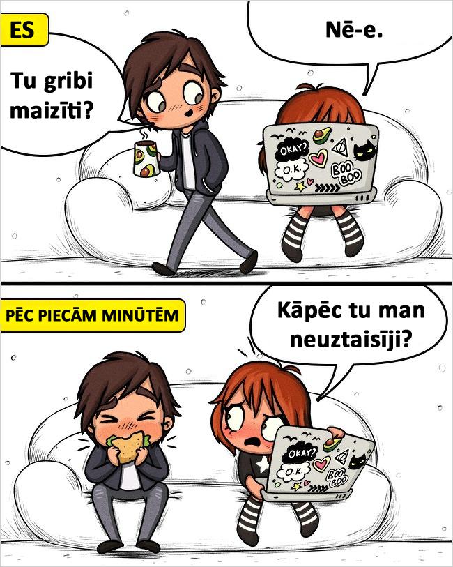 Autors: matilde 14 situācijas, kas pierāda to, ka meitenes maina domas ik pa 5 minūtēm
