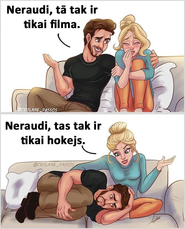 Autors: matilde Desmit attiecību ilustrācijas, kas liks iemīlēties no jauna