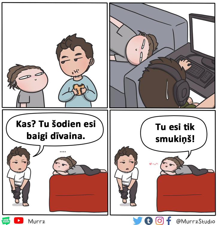 Autors: matilde Astoņas ilustrācijas par tipiskām attiecībām, kurās daudzi sevi var atpazīt
