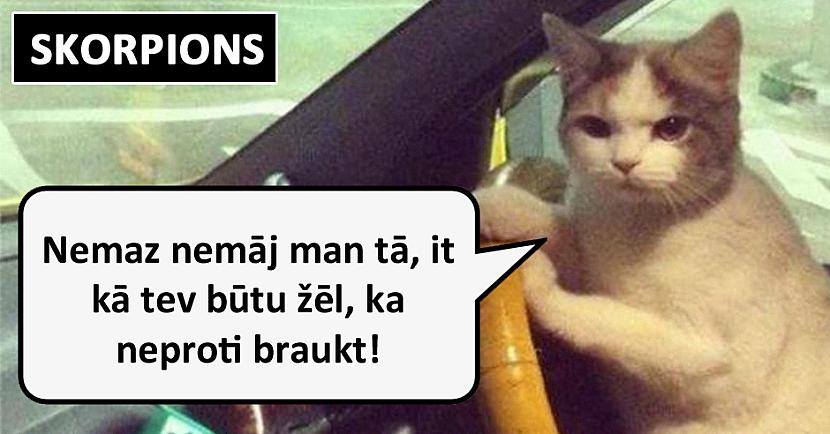 Autors: matilde Lūk, kā automašīnu vada dažādas zodiaka zīmes