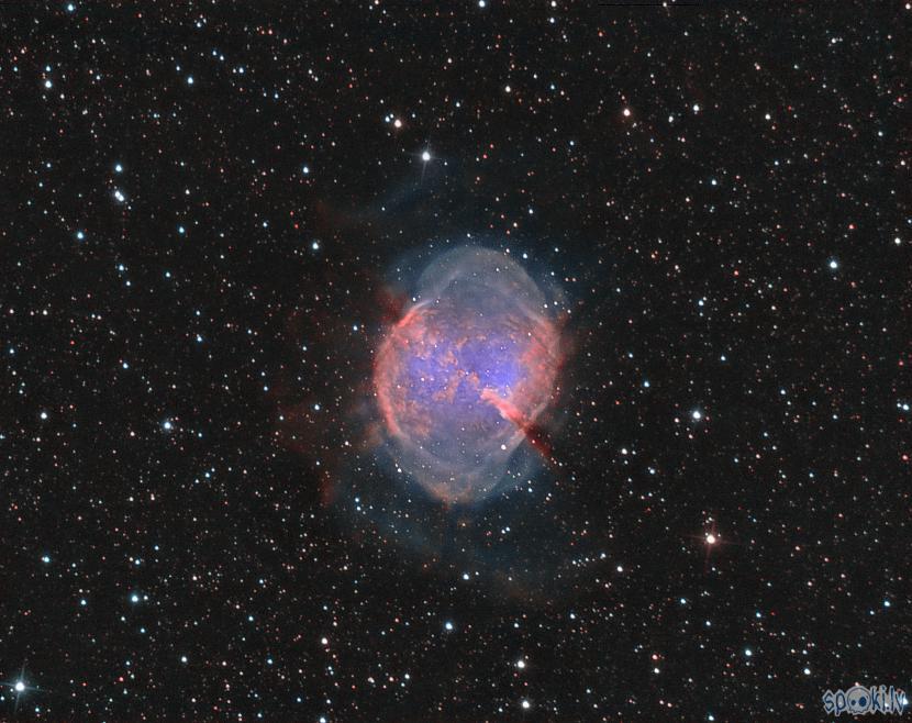 Planetārais miglājs M27 jeb... Autors: peleks Astrofotogrāfēšana 3.daļa