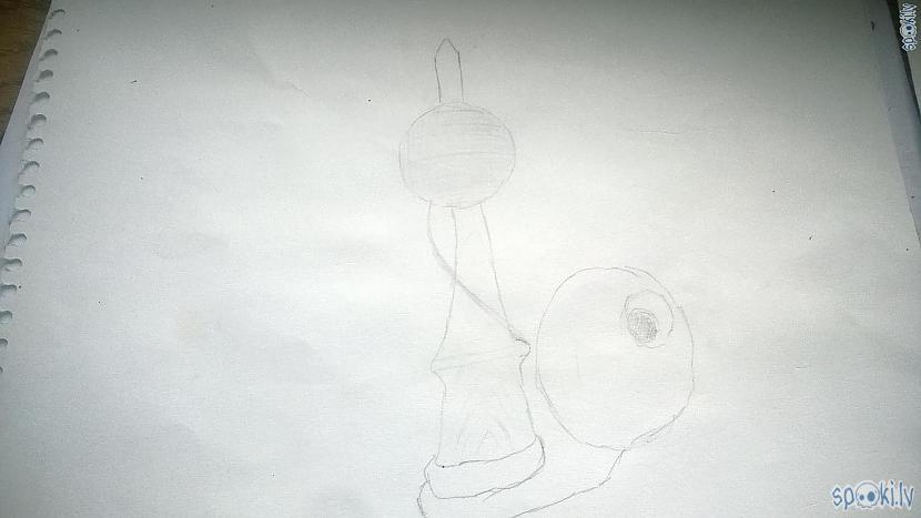 Kendamas bija modē tāpēc 5... Autors: F o s ī l i j a Spoku zīmējumi & Citi smuki zīmējumi (visus pats zīmēju) ✌