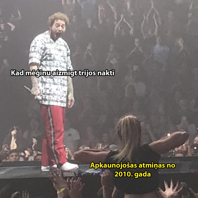 Autors: matilde Post Malone reakcija uz sievietes kailajām krūtīm kļuvusi par interneta joku