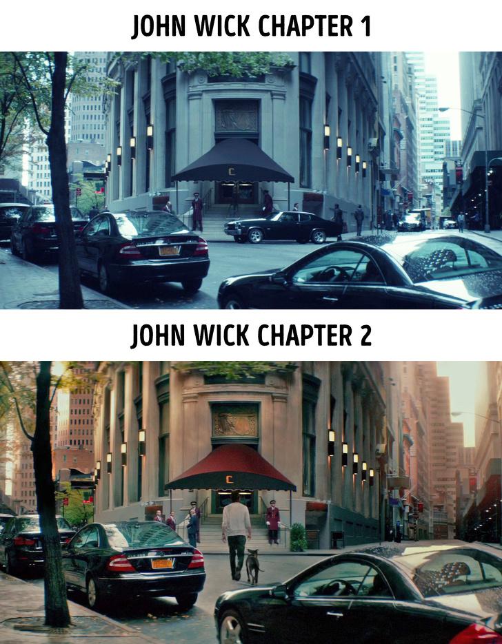 nbsplaquoJohn Whick Chapter... Autors: matilde 12 «mazie» noslēpumi, kas atrodami slavenās filmās