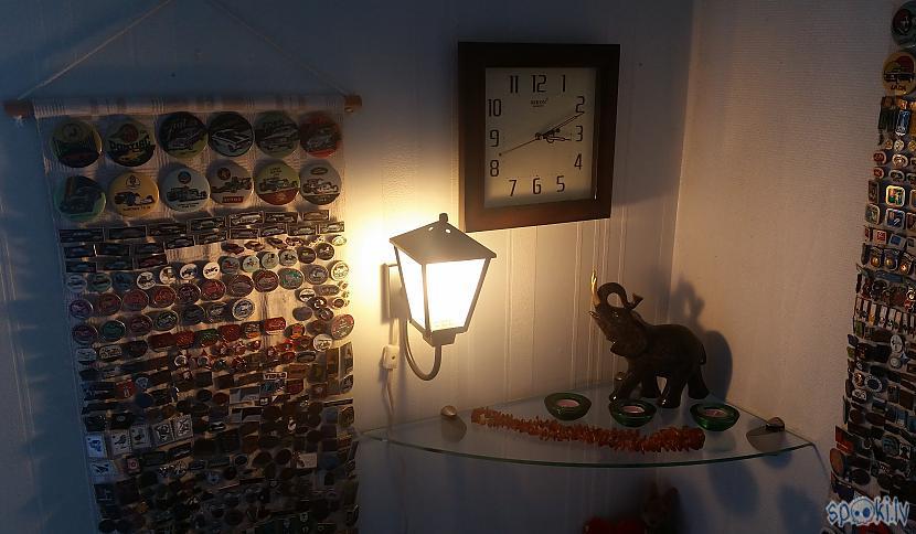 Un pat spīd Autors: pyrathe Retro sienas lampa "Rīga"