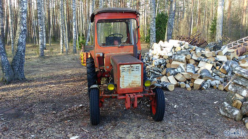 Traktoriņscaron pirms dzīves... Autors: Fosilija T25 traktors jeb projekts Nr. 2 (2. daļa)