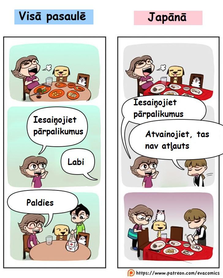 nbspJa restorānā kaut ko... Autors: Lestets Japāna - zeme, kas nelīdzinās nevienai citai