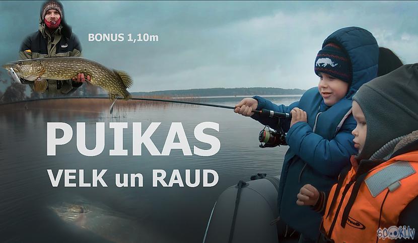 Autors: Artfilm Puikas velk līdakas - pike fishing, bonuss 1,10m gara līdaka / dabas bērns