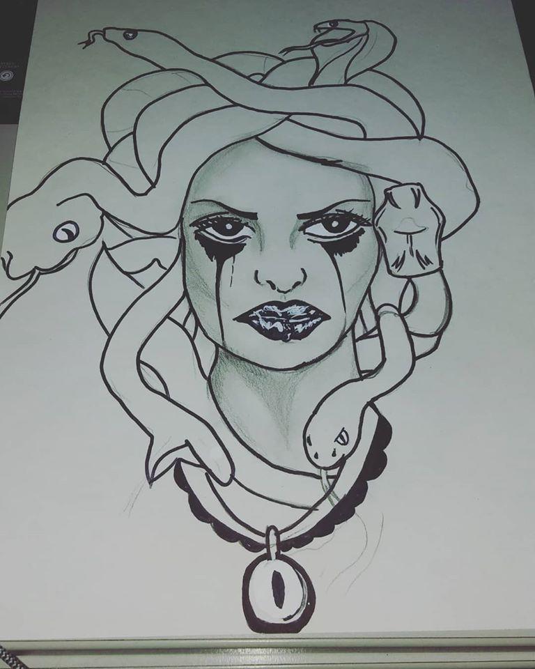 Foto no darbiņa procesā Autors: infectedgrrl Jaunākie darbiņi!