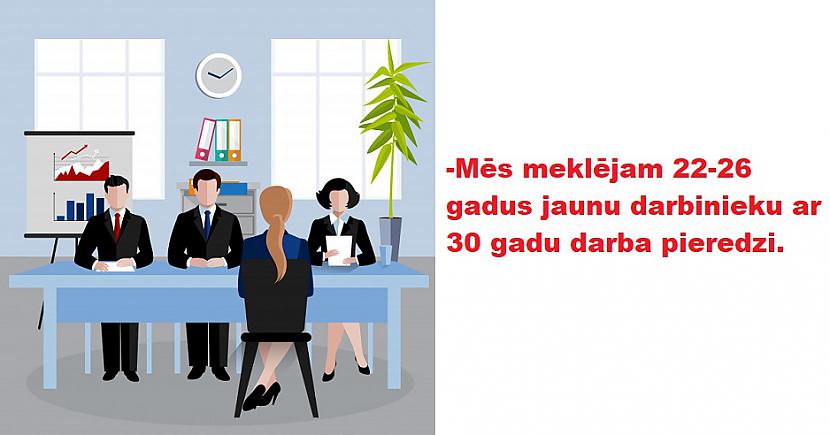 Autors: The Diāna 10 attēli, kurus sapratīs ikviens, kurš kādreiz ir bijis darba intervijā