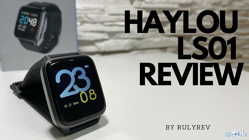 Premium klases viedpulkstenis no "Haylou" modelis LS01!