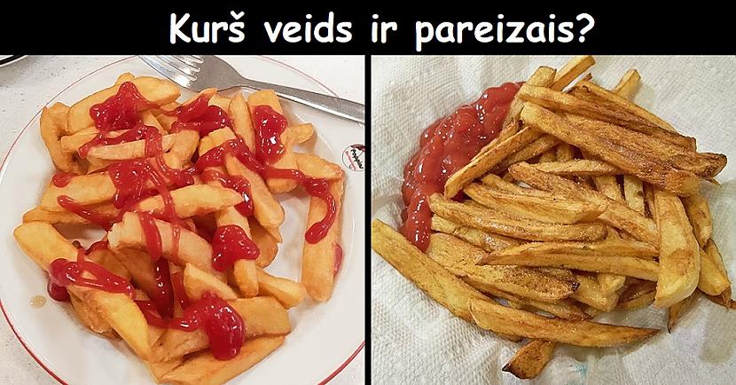 Ketčups uz frī kartupeļiem... Autors: Lestets Cilvēki internetā strīdas par šīm 11 lietām, un ir grūti neiesaistīties