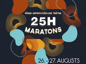 Otrais Rīgas Improvizācijas teātra maratons šogad ilgs 25 stundas