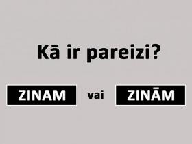 TESTS LATVIEŠIEM. Jālieto burts «a» vai «ā»?!