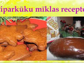 Piparkūku mīklas recepte - soli pa solim.