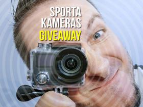 Sporta kameras GIVEAWAY