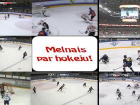 Melnais par hokeju #2