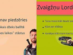 Kā būtu ballēt ar "Atriebējiem"?