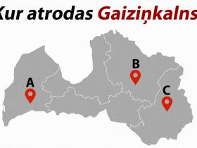 TESTS: Vai zini, kur atrodas šīs vietas un pilsētas?