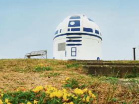 Profesors no Vācijas pārveidojis savu observatoriju par slaveno «R2-D2» robotu