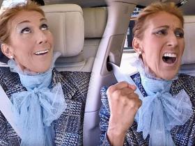 Selīna Diona apbur ar savu humora izjūtu un šarmu jaunākajā «Carpool Karaoke»