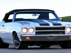 1970 Chevrolet Chevelle SS kabrioleta tapšana.
