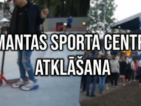 Imantas sporta centra atklāšana