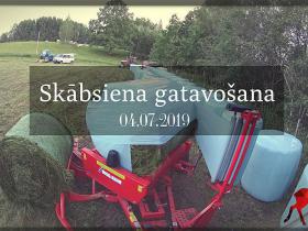 Skābsiena gatavošana - Silage Making (2019)