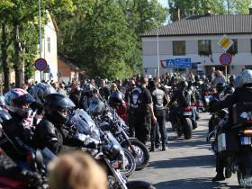 Baltic Chain Run 2019 parādes brauciens. 360video