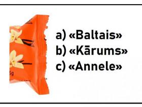 TESTS: Vai atpazīsti produkta zīmolu pēc fragmenta?
