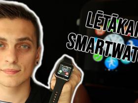 Lētākais smartwatch!