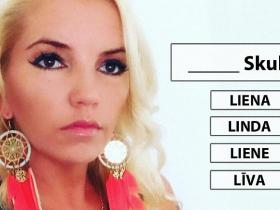 TESTS: Vai zini Latvijā pazīstamu cilvēku vārdus? #2