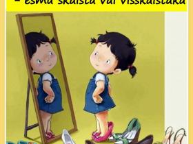 Dažādas bildītes rāmjos