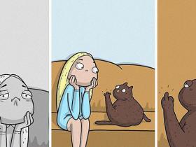 10 komiksi, kas lieliski raksturo parasta cilvēka ikdienu